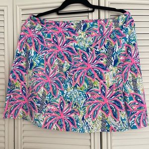 Lulu B palm, tree skort